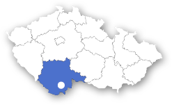 Obec Střítež - mapa