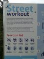 Street workout sestava - Kaplice-nádraží